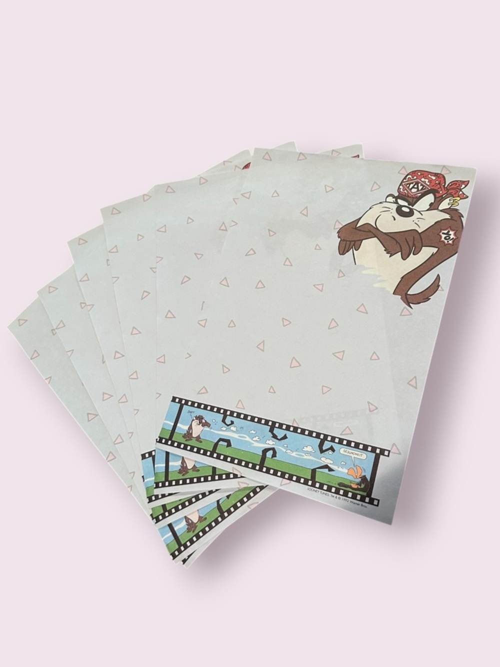 Vintage Looney Tunes Tasmanian Devil Cute Cartoon Stationery Set - Picture 9 of 12